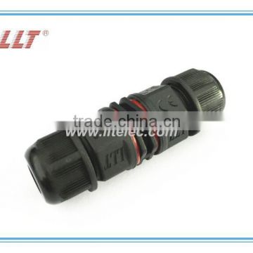 15 Amp 2 Pole Screw Terminal Straight Connector Waterproof Connector photo-2