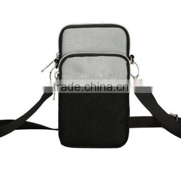 Multipurpose Canvas Crossbody Wrist Shoulder Bag Pocket Cell Phone photo-5