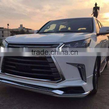 2016 Lexus LX570 modellista body kit for lexus lx570 with muffler tips