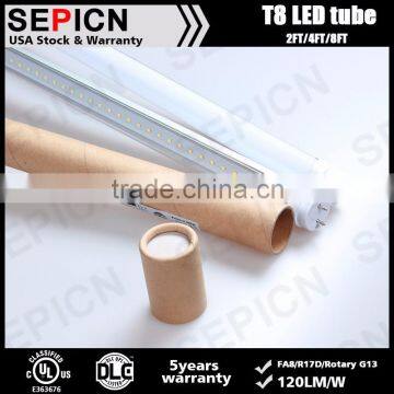 UL CUL DLC t8 led tube led tube lights led tube 13W