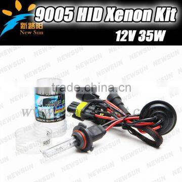 12V 35W 3000k 6000k 8000k 10000k 9005 Single beam HID KIT SET 35W HID xenon hid conversion kit