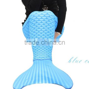 MYLE factory own design 5 color 4 size swimmable mermaid with monofin