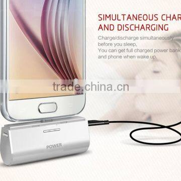 Cheapest Portable External Tail Plug Power Bank Battery Charger For IPhone and Samsung photo-4