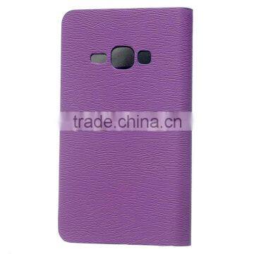 Mirror back cover for samsung galaxy j1 mobile flip cover