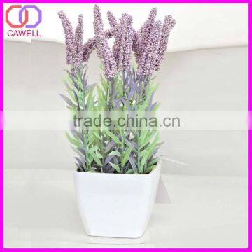 mini artificial lavender plant