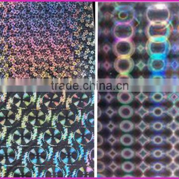 holographic cold lamination film for printing and packing