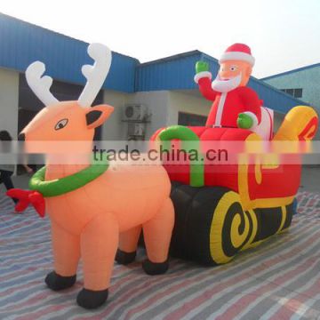 Classic design cheap christmas decoration inflatable deer