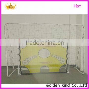 Portable football goal post for children