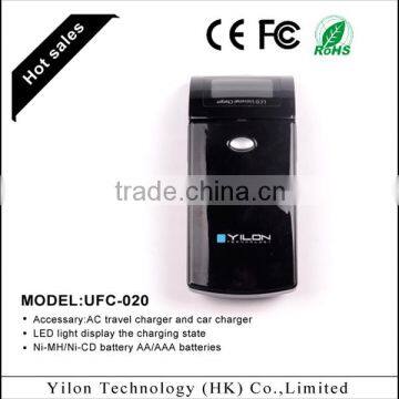 2016 trending products lcd screen universal lithium battery charger