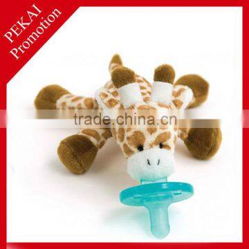 Soft toys with adult baby pacifier