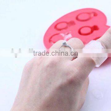Fancy Ring Shaped Silicone Ice Cube Tray photo-3