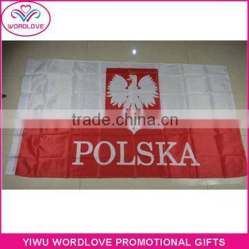 Promotional flag Popular high quality Cheap 100% polyester printed custom Country Flag