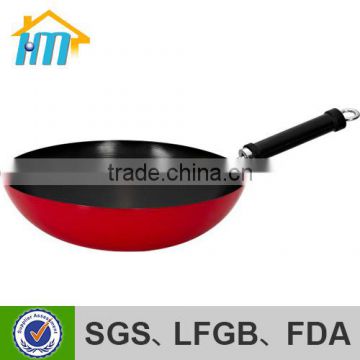 non-stick carbon steel wok