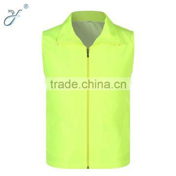 Customised Logo Market Sales Waterproof Waistcoat Wholesale