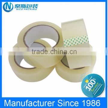 Custom print and popular single side BOPP clear packing tape