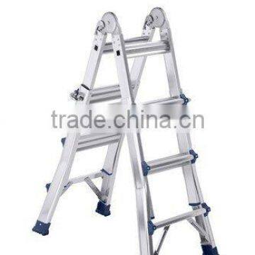 Aluminium little giant ladder with telescopic step EN131 approve