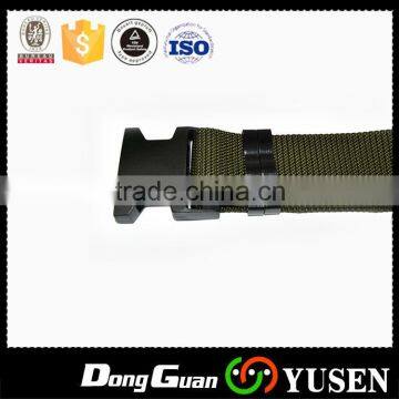 Good Quality Blue Textile Fabric Army Belt With Customized Logo photo-2