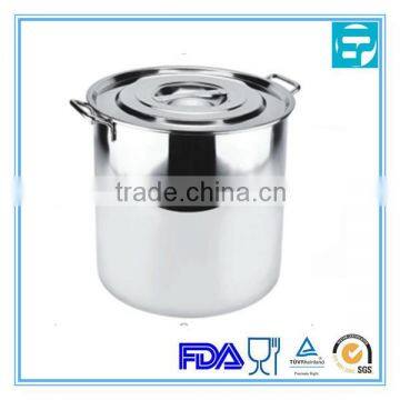 Large Stainless Steel Stockpot Casserole