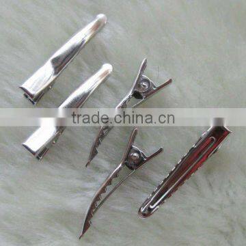 Single Prong Alligator Hair Clip with teeth instock (FCK-101050005-A)