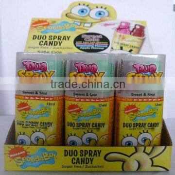 Cartoon duo spray candy