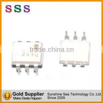 100% new original transistor output optocoupler IC 4N25 DIP6