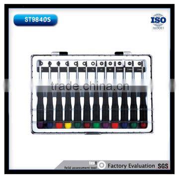 12pcs precision screwdriver set 12 colors in one box