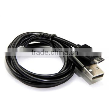 USB date, USA black Charging cable for samsung cell phone, charger