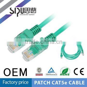 SIPU Wholesale cheap high speed full copper rj5 cat5e patch cord cable