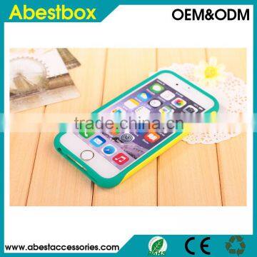 PC+TPU Combination Case for IPhone 6, Colorful TPU Protective Case for IPhone 6 4.7 Inch Back Cover photo-5
