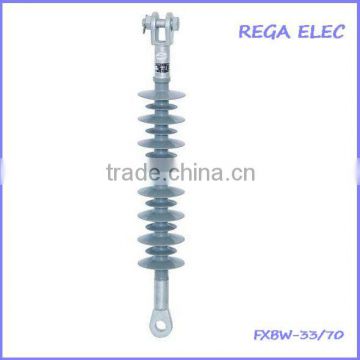 33kV Suspension Composite Insulator,Composite polymer Suspension Rod Insulator