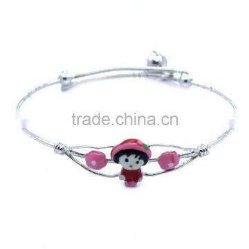 Factory Price High Fashion 925 Silver Jewelry High Quality Enamel Bangle photo-2