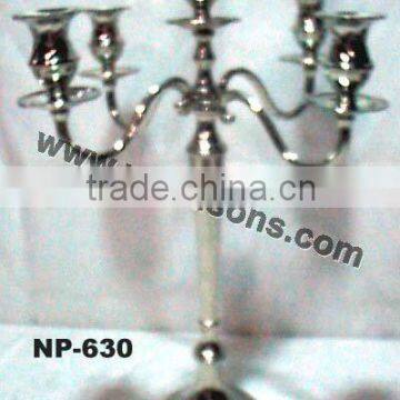 Tall Metal Candelabra