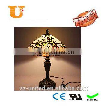 Chinese OEM tiffany crackle glass table lamps