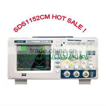 1GSa/s Real Sampling Rate ,Bandwidth-150MHZ, 2CH+1ext trig,2Mpts Memory Depth Digital oscilloscope SDS1152CML