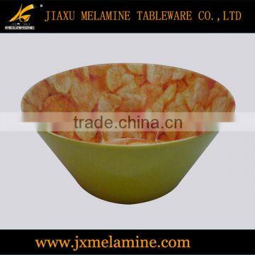 melamine color potato chips bowl