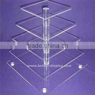 wholesale acrylic wedding cake display stands