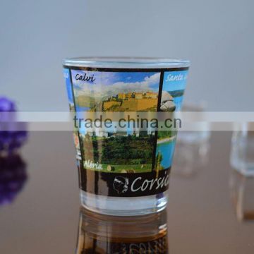 Low cost high quality small glass for drinking alcohol