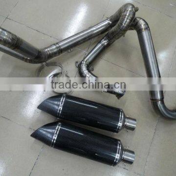 motorcycle titanium exhaust system part