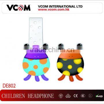 VCOM Brand Fashionable And Exquisite Children Headphones