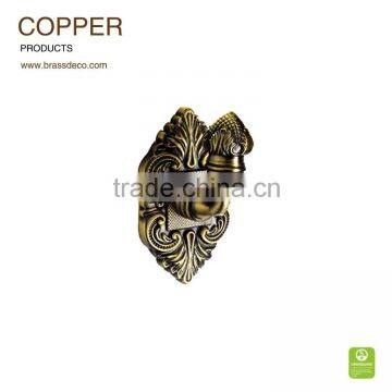 Morden style golden plated LU704 ACU copper single robe hook