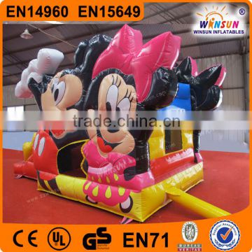 Hot sale inflatable castle mickey mouse