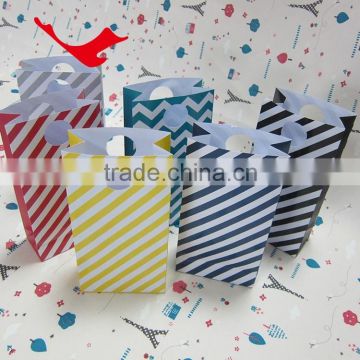 paper bag for gift with drawstring