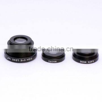 High-end Universal Clip 3 in 1 Lens for All Smartphone (Fisheye Lens+ Wide Angle Lens+ Macro Lens) photo-4