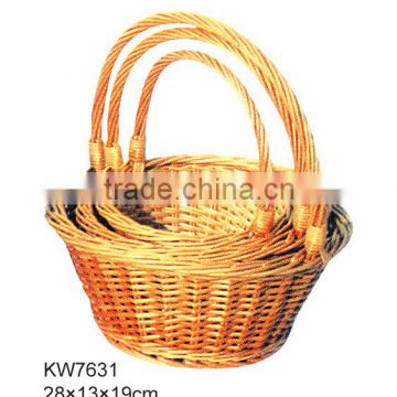 honey willow storage baskets