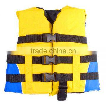 Yellow Life Jacket with Custom Fashion Design