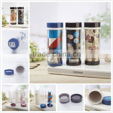 2016 paper insert plastic water bottles