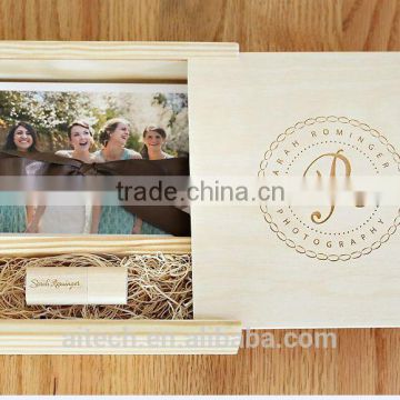 Customized Box and Wood USB Flash Drive 1GB 2GB 4GB 8GB 16GB 32GB with 100% real full capacity