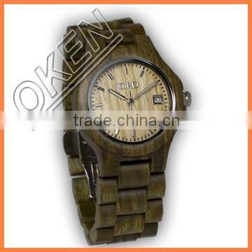 2016 Handsome Hot Sale Zebra Wooden Wristwatches OEM China Manufacturer photo-2