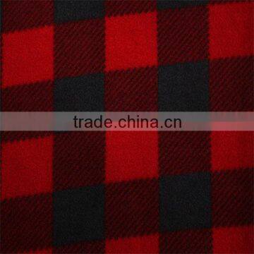 100% polyester Wholesale warm printed cheap polar fleece fabric for blanket/bedding sheets
