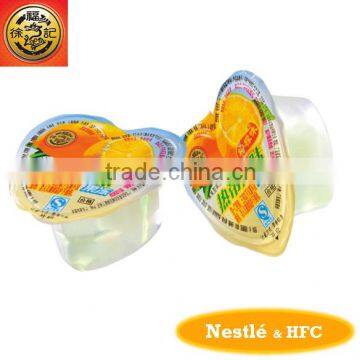 HFC 4648 fruit pulp jelly/ jelly pudding with lemon flavour